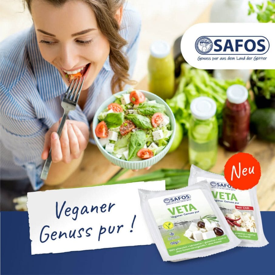 veganer Feta Genuss von Safos